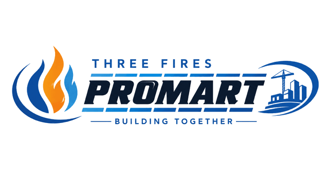 Three Fires Promart Joint Venture logo, Building Together